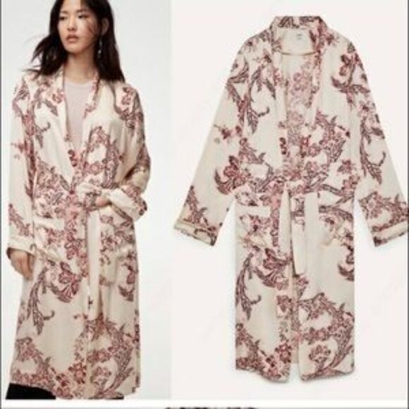 BNWT Aritzia Wilfred Pilier Kimono Jacket sz L - Picture 1 of 5